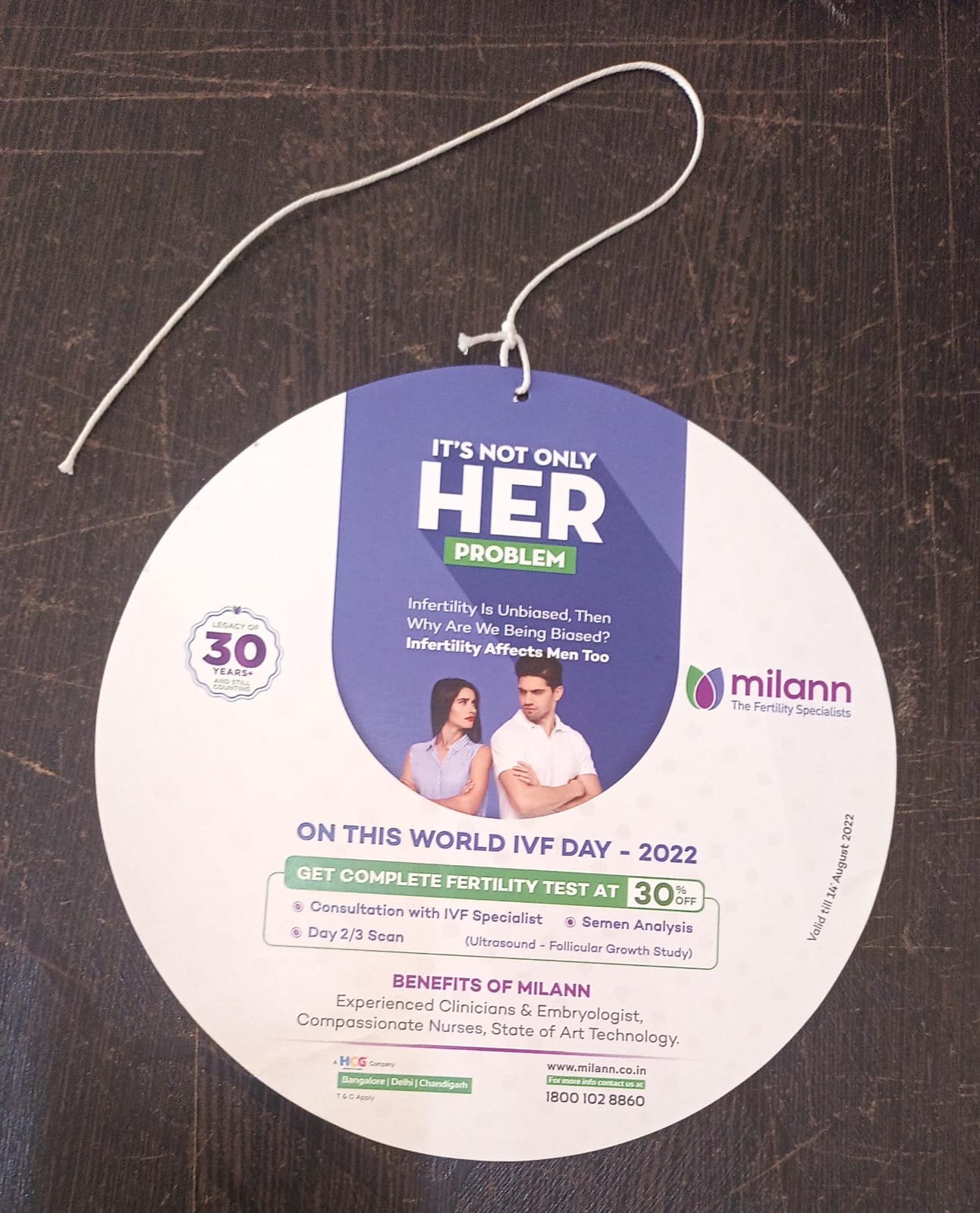 Branded promotional flyers produced for organisations and events